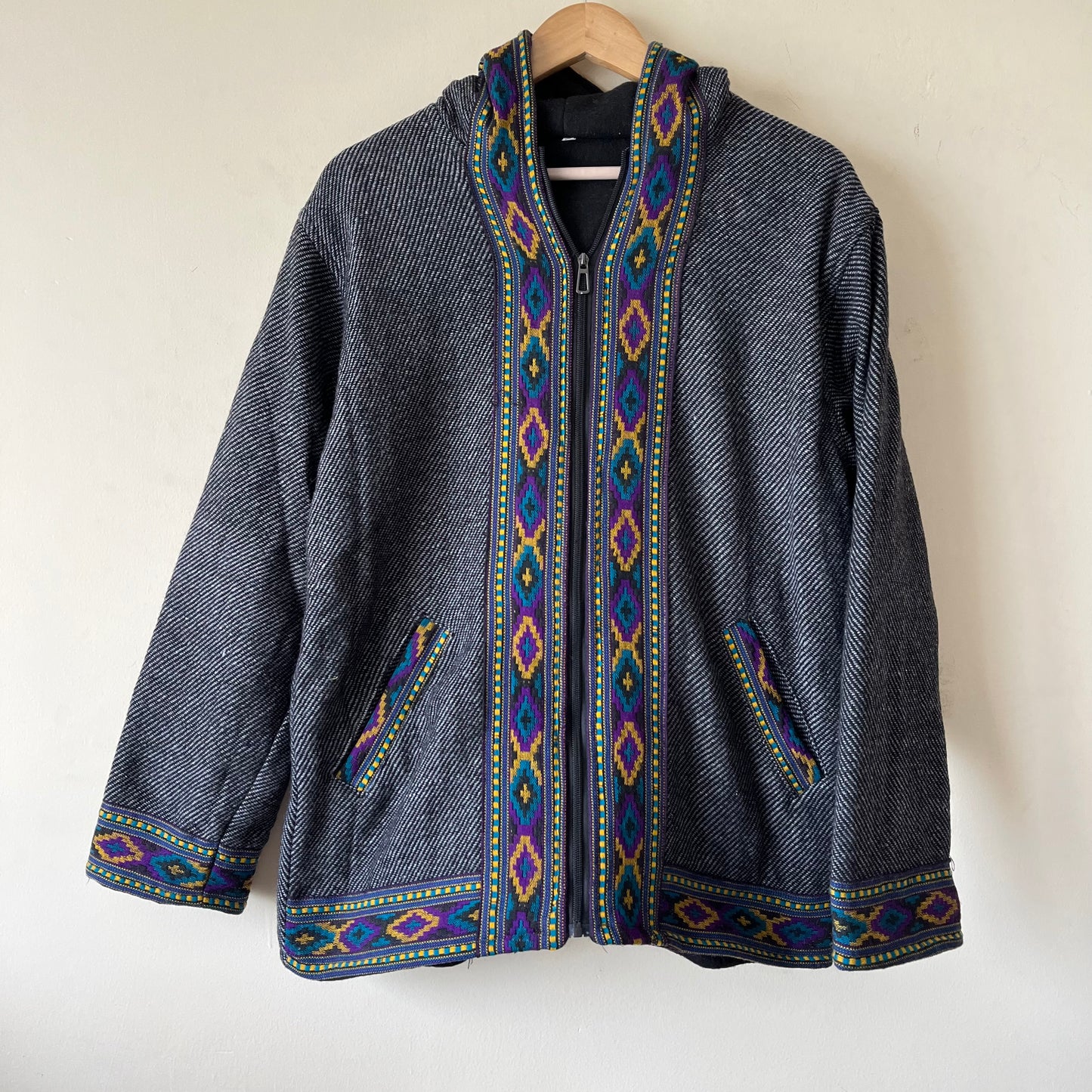 Himachali Jacket Black - Size M