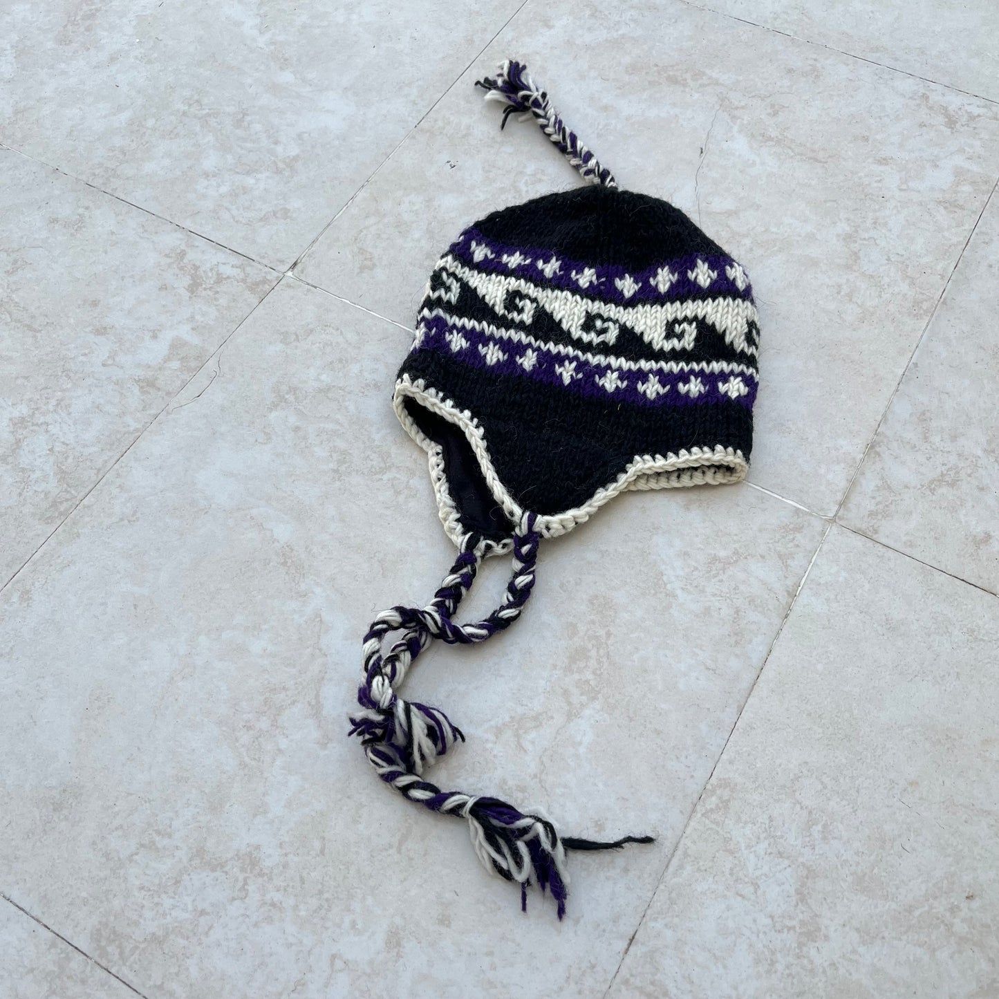 Winter Cap with braids