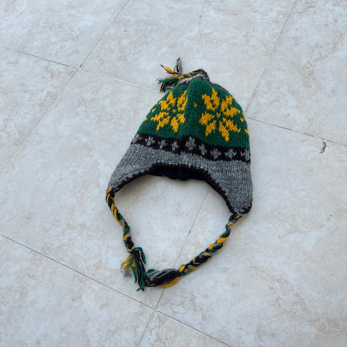 Winter Cap with braids