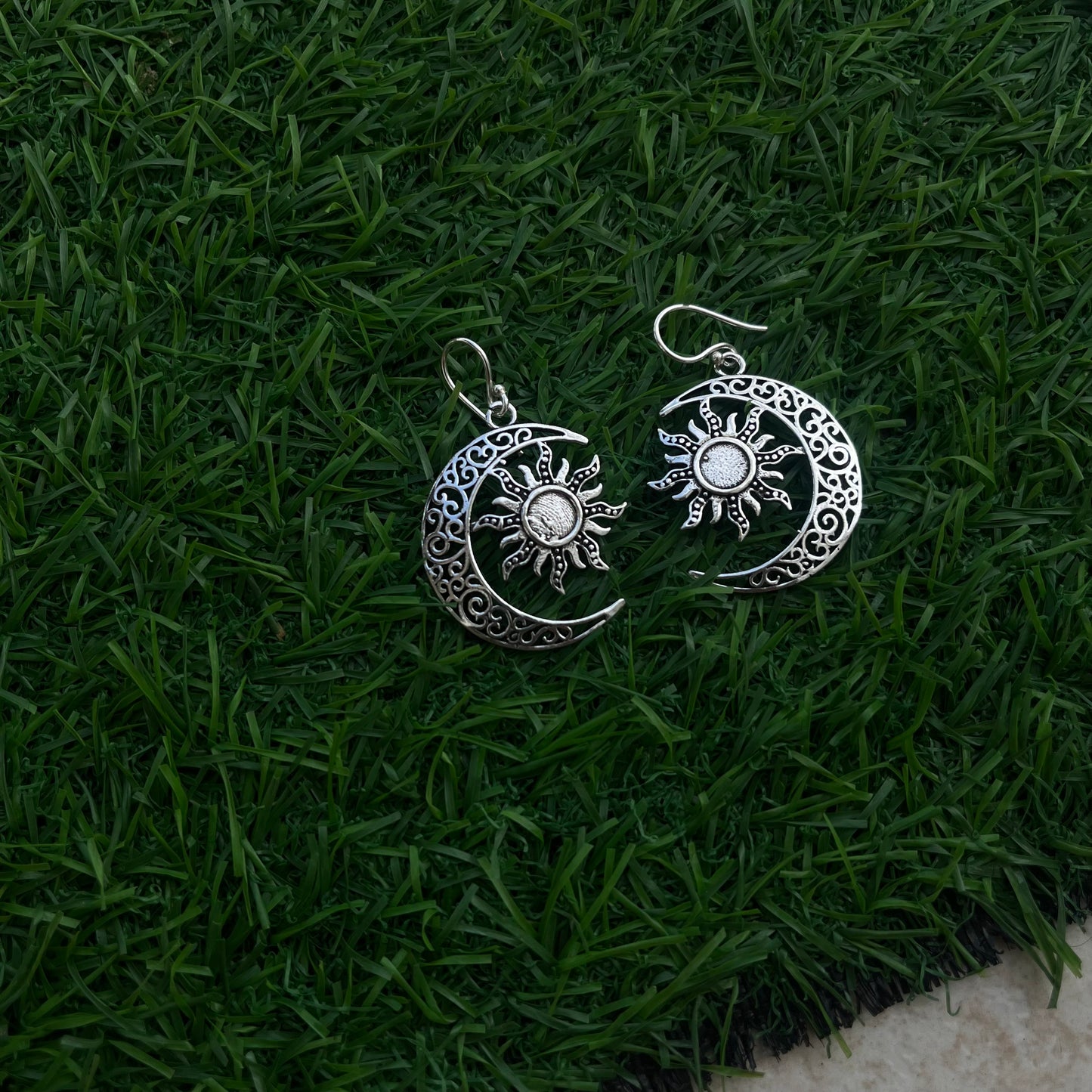 Sun-Moon Earrings