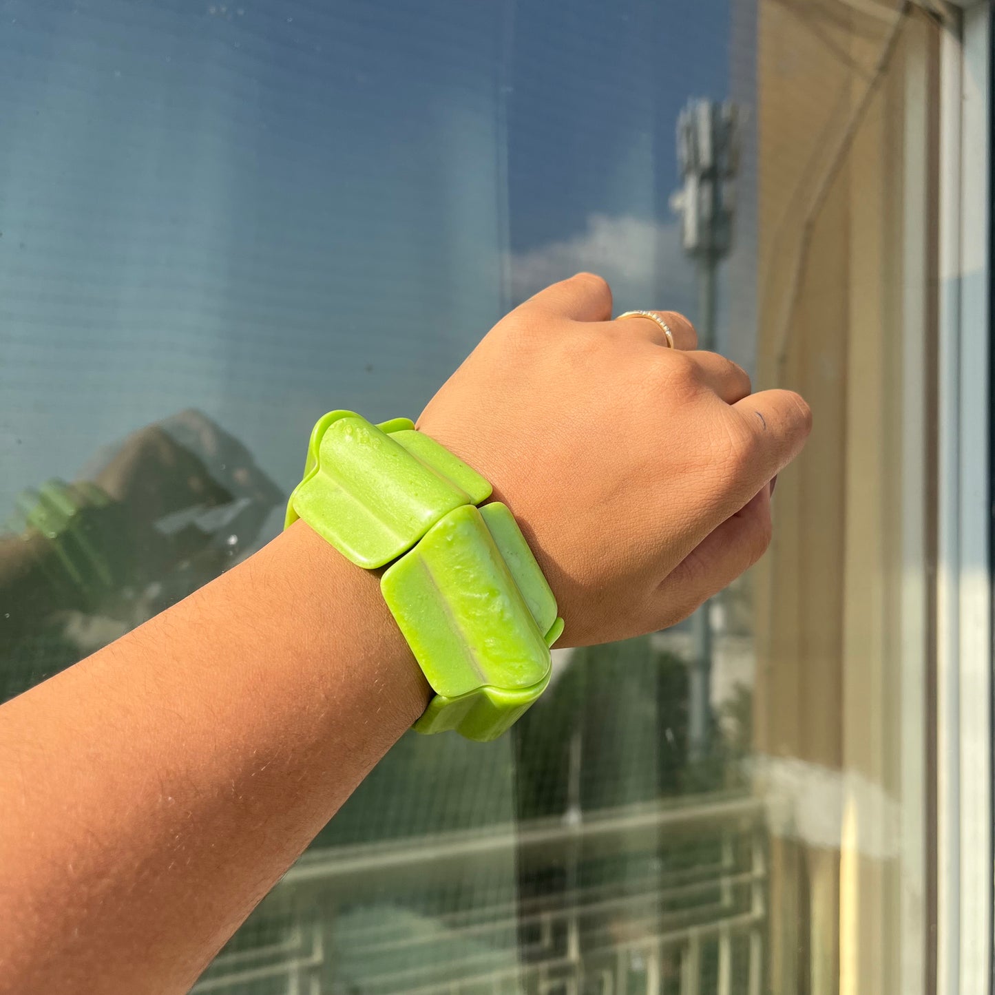 Vintage Acrylic Bracelet