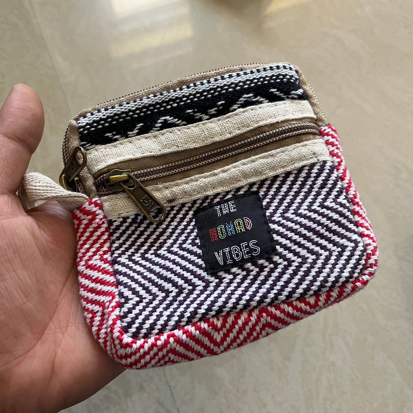 Mini Hemp Pouch (Square)