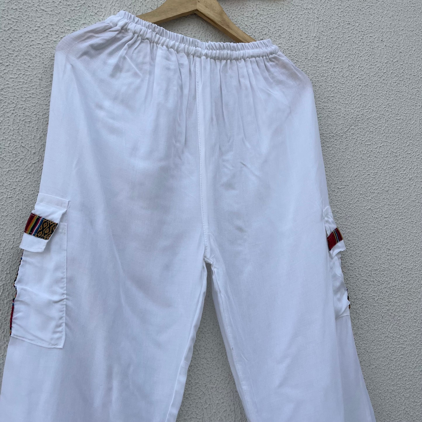 Pahadi Cargo Pants - White