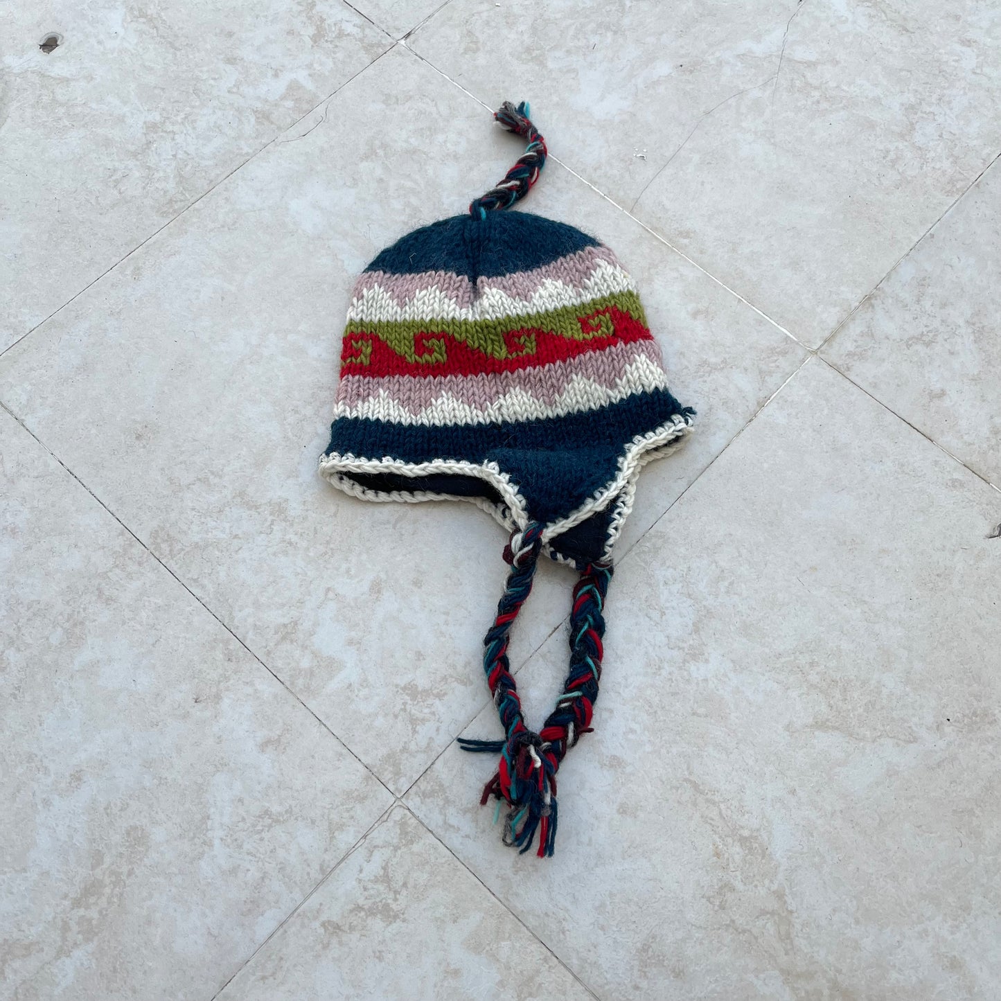 Winter Cap with braids