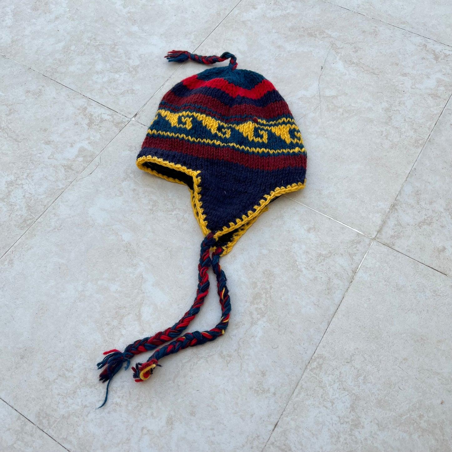 Winter Cap with braids