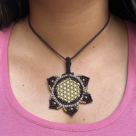 Flower of Life Cosmic Necklace