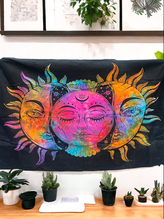 Wall Tapestry- Sun & Moon