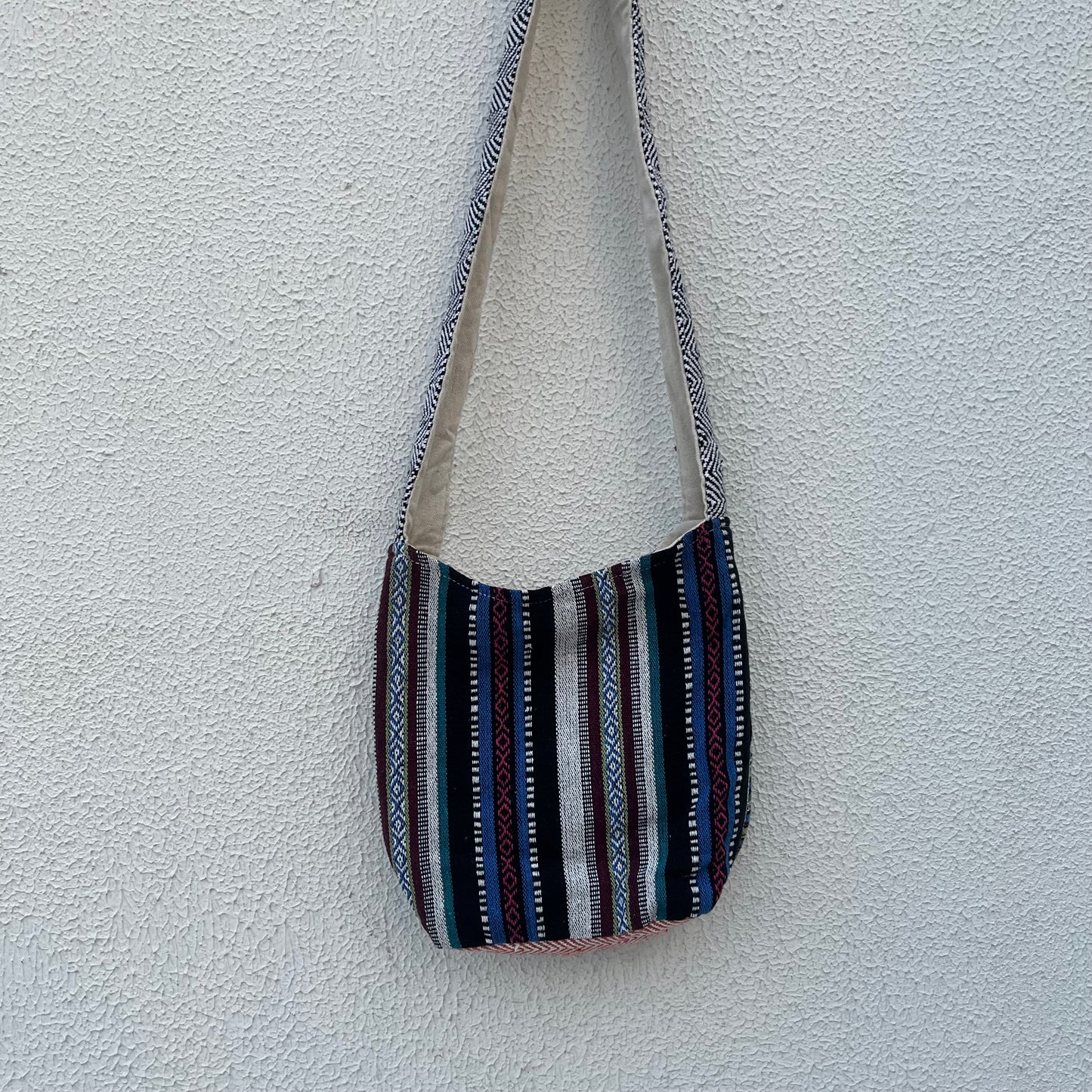 Small Hemp Jhola - Multicolor