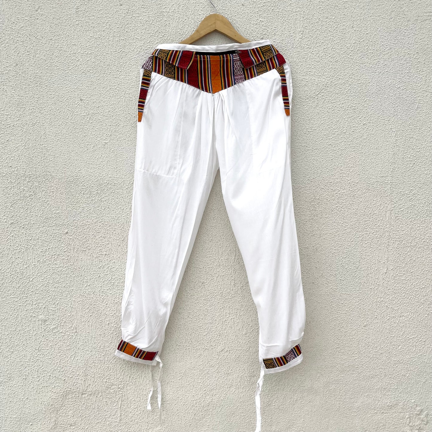 Nepali Pants - White