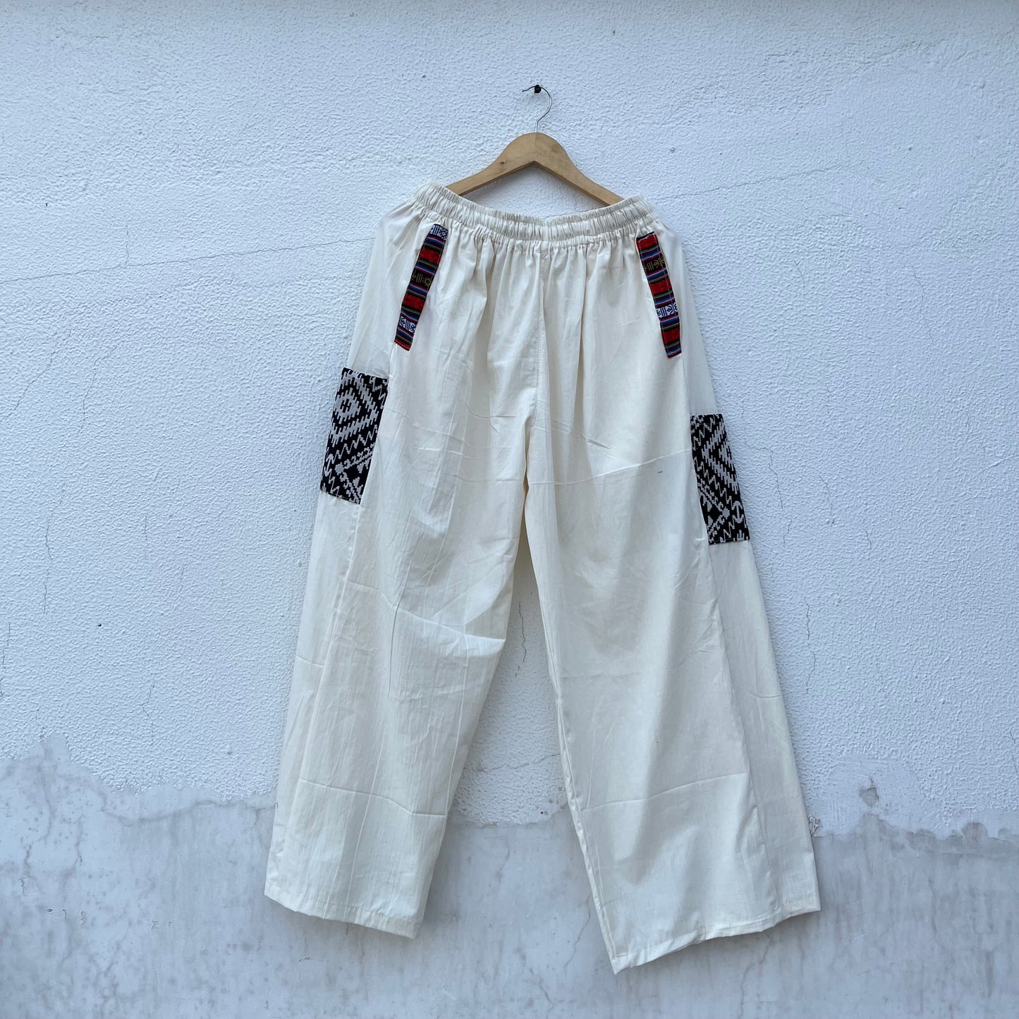 Pahadi Boho Pants - Cream