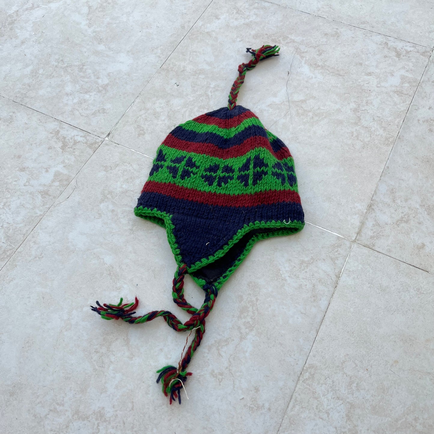 Winter Cap with braids