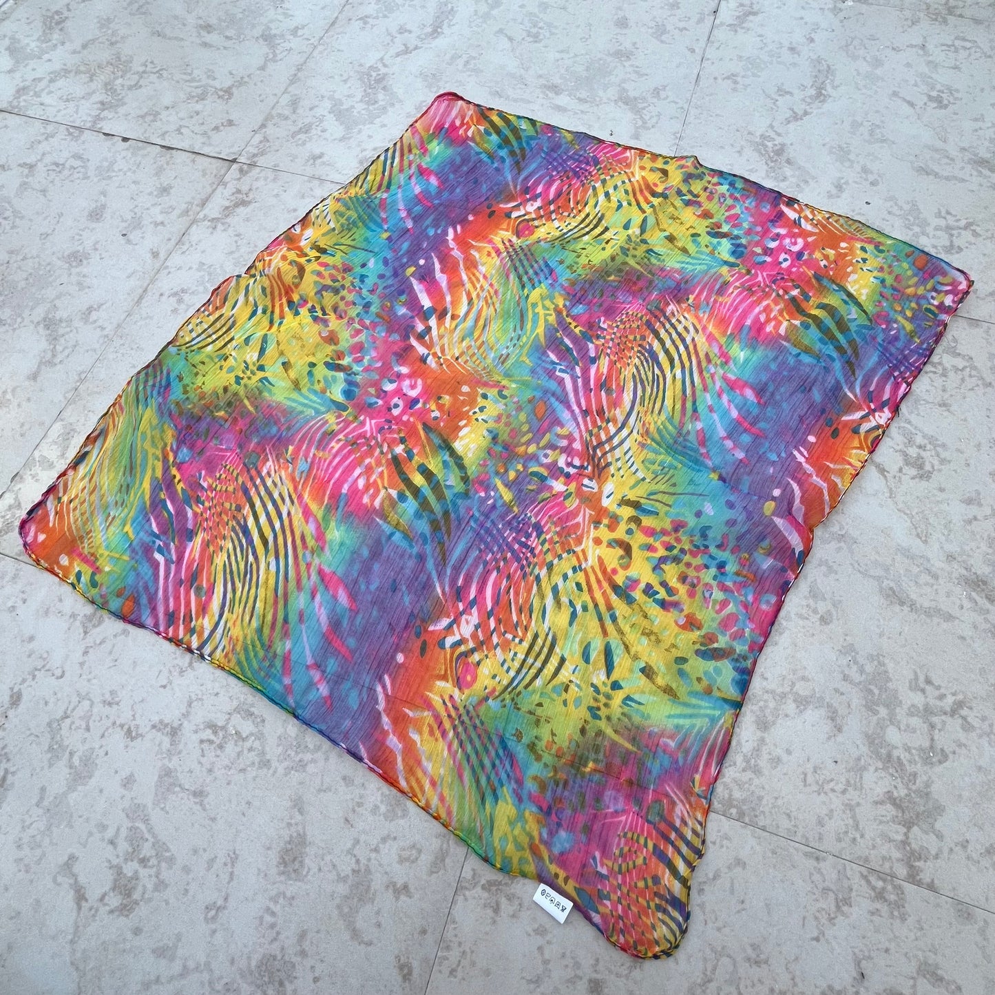 Chiffon Bandana : Multicolour