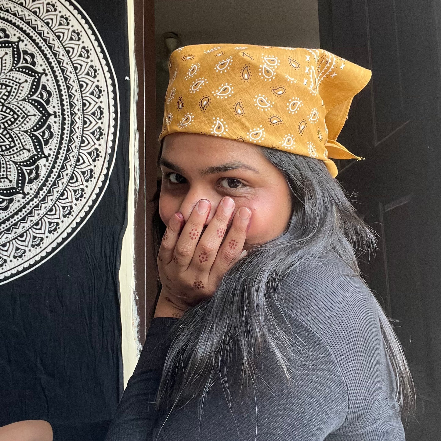 Bandana : Summer Mustard