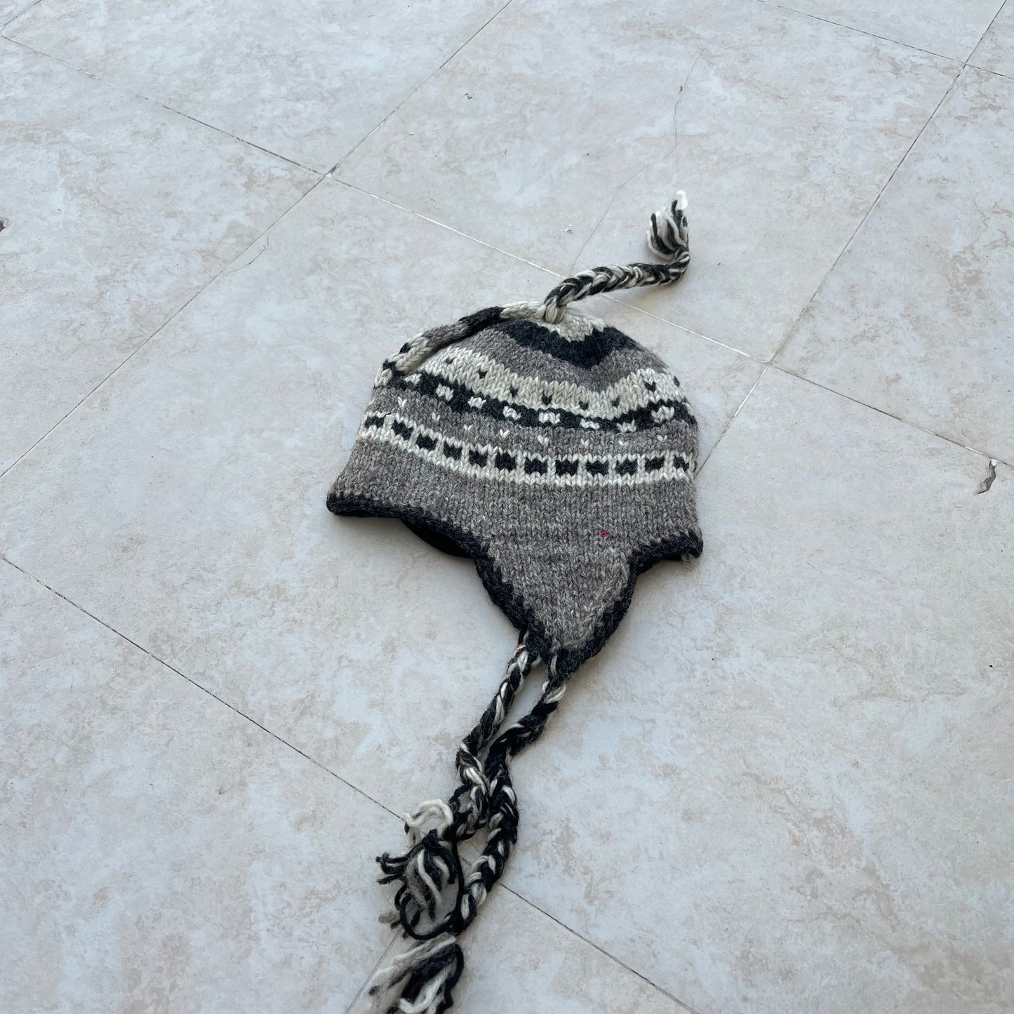 Winter Cap with braids