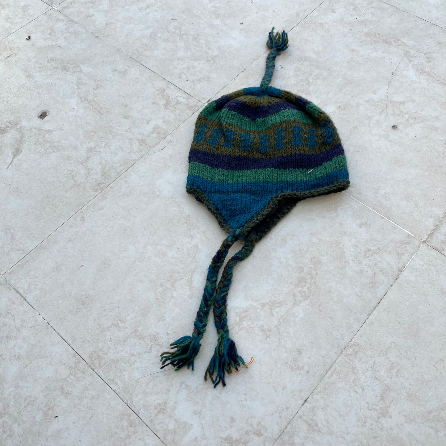 Winter Cap with braids