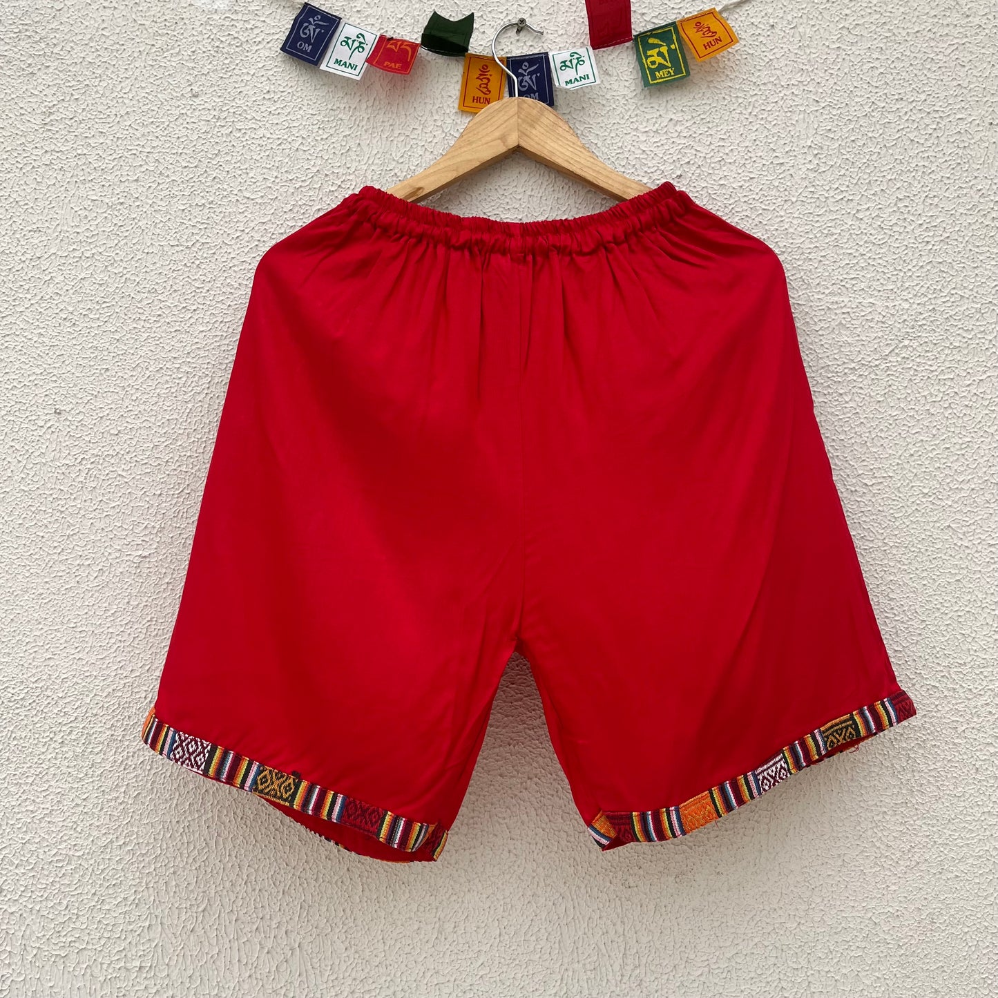 Pahadi Shorts - Red