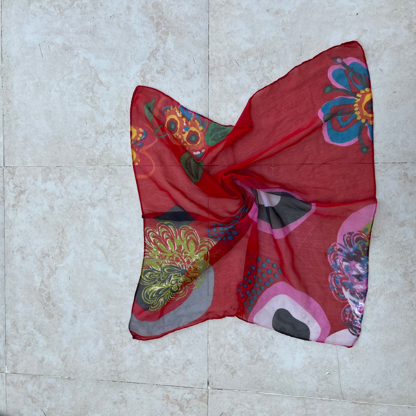 Chiffon Bandana : Multicolour