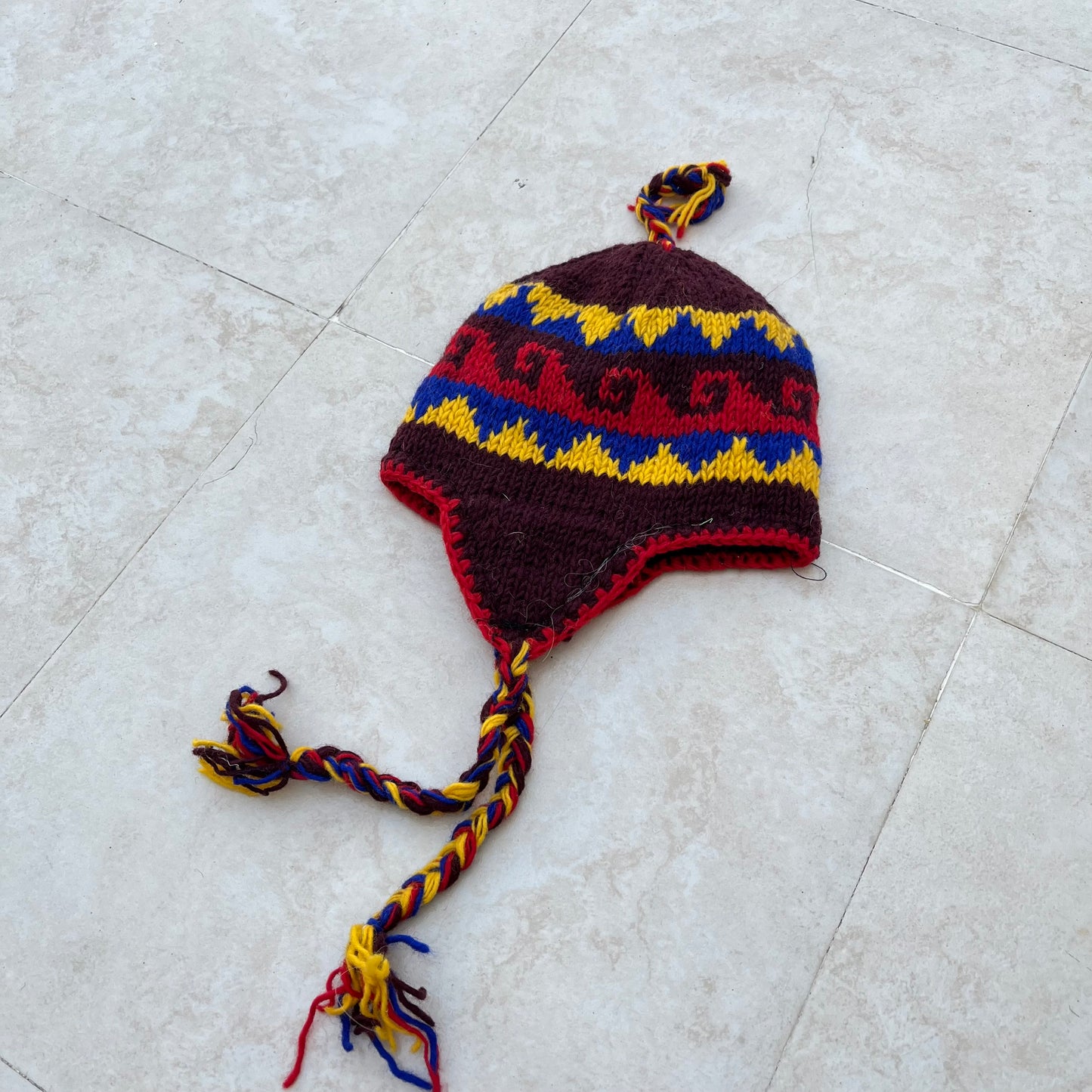 Winter Cap with braids