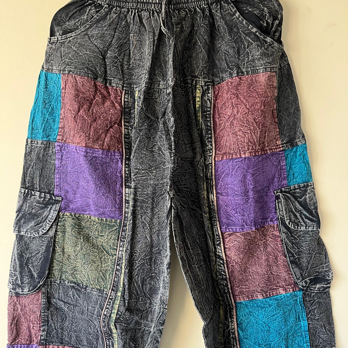 Valley of Flowers Pants - Black