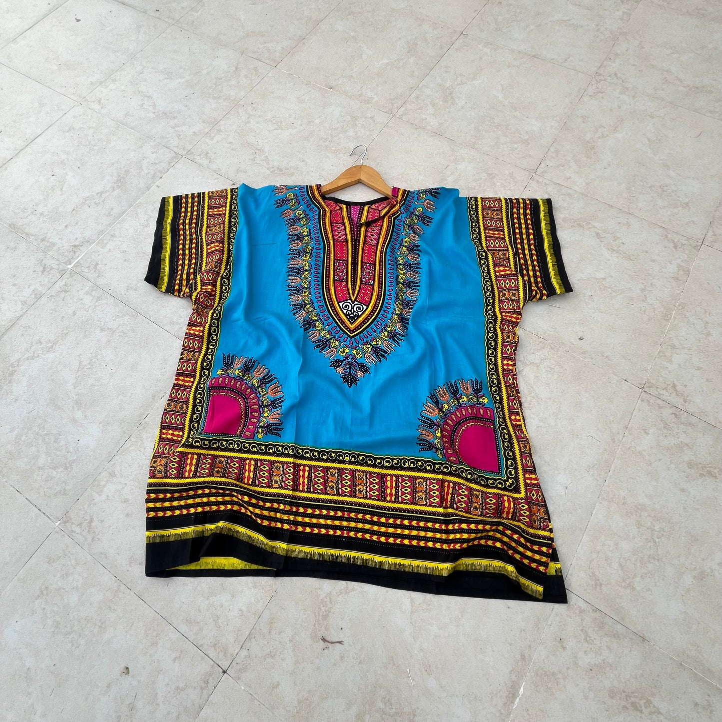 Dashiki Shirt - Blue