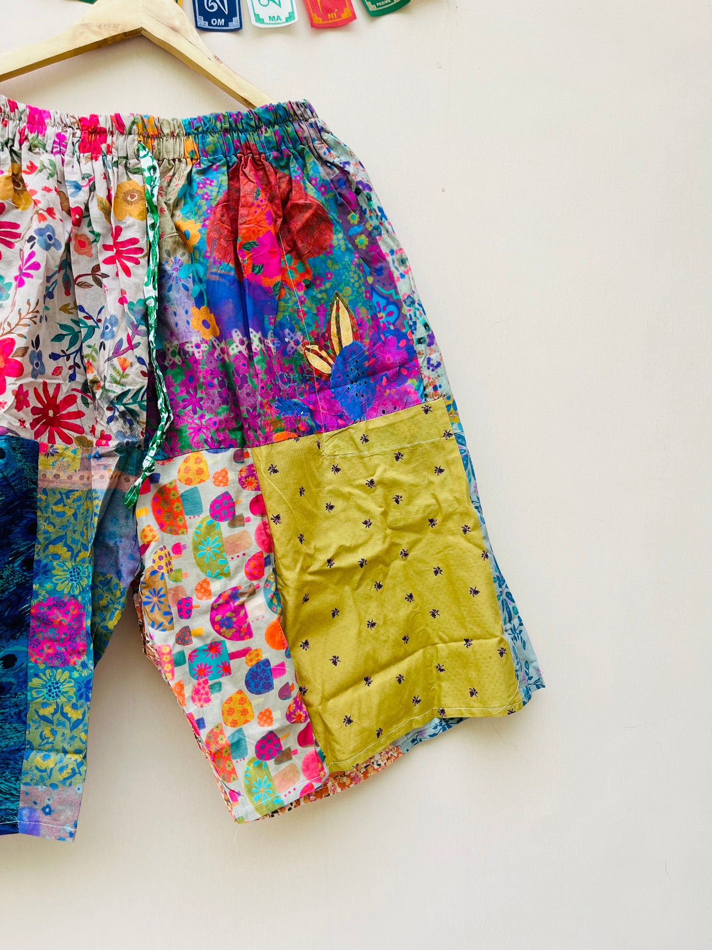 Baggy Patchwork Shorts