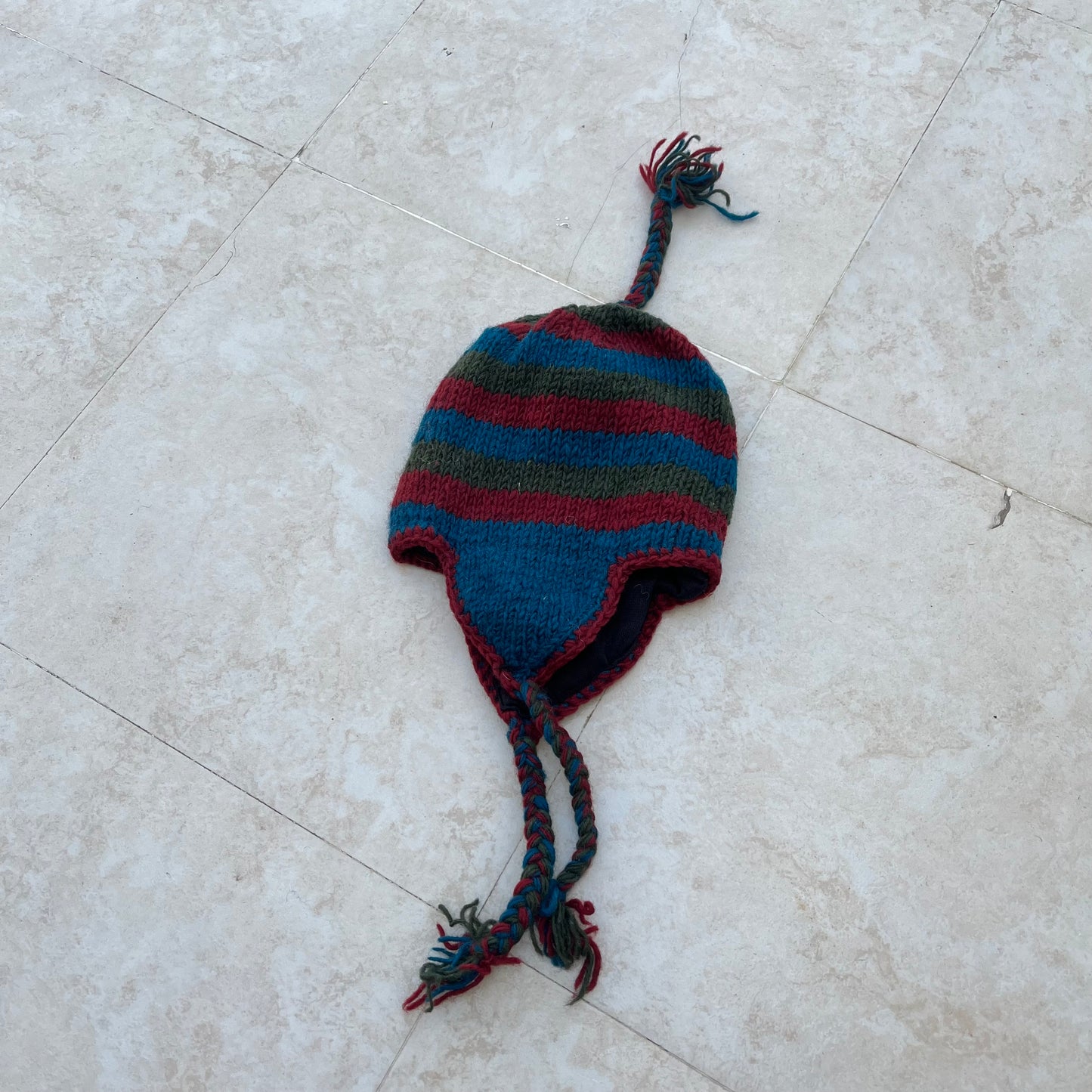 Winter Cap with braids