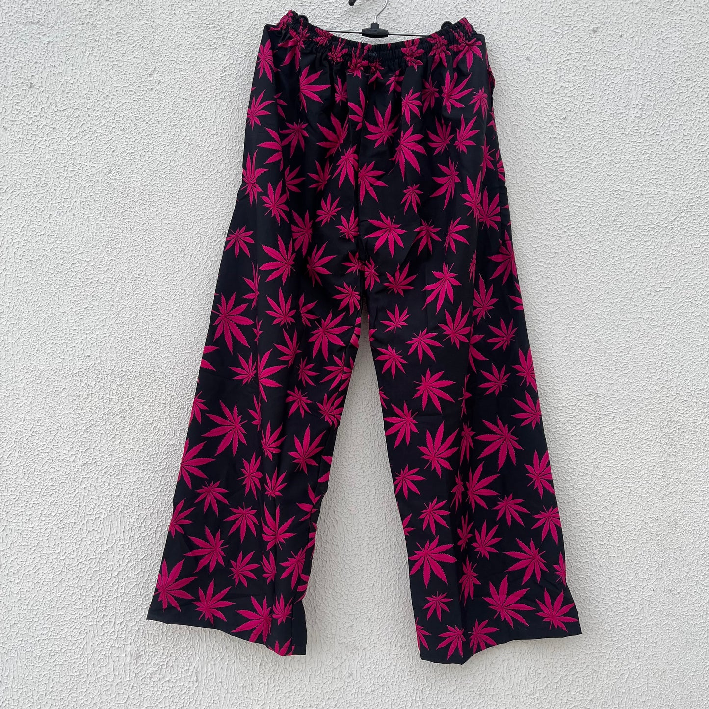 Hemp Leaf Pants - Pink