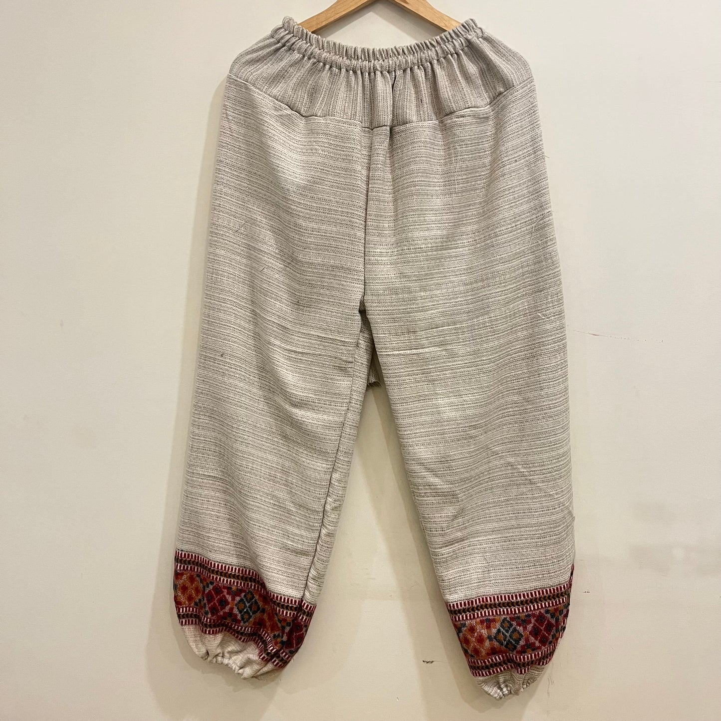 Combo Set - Hoddie + Woollen Pants (Mix Colour + Cream)