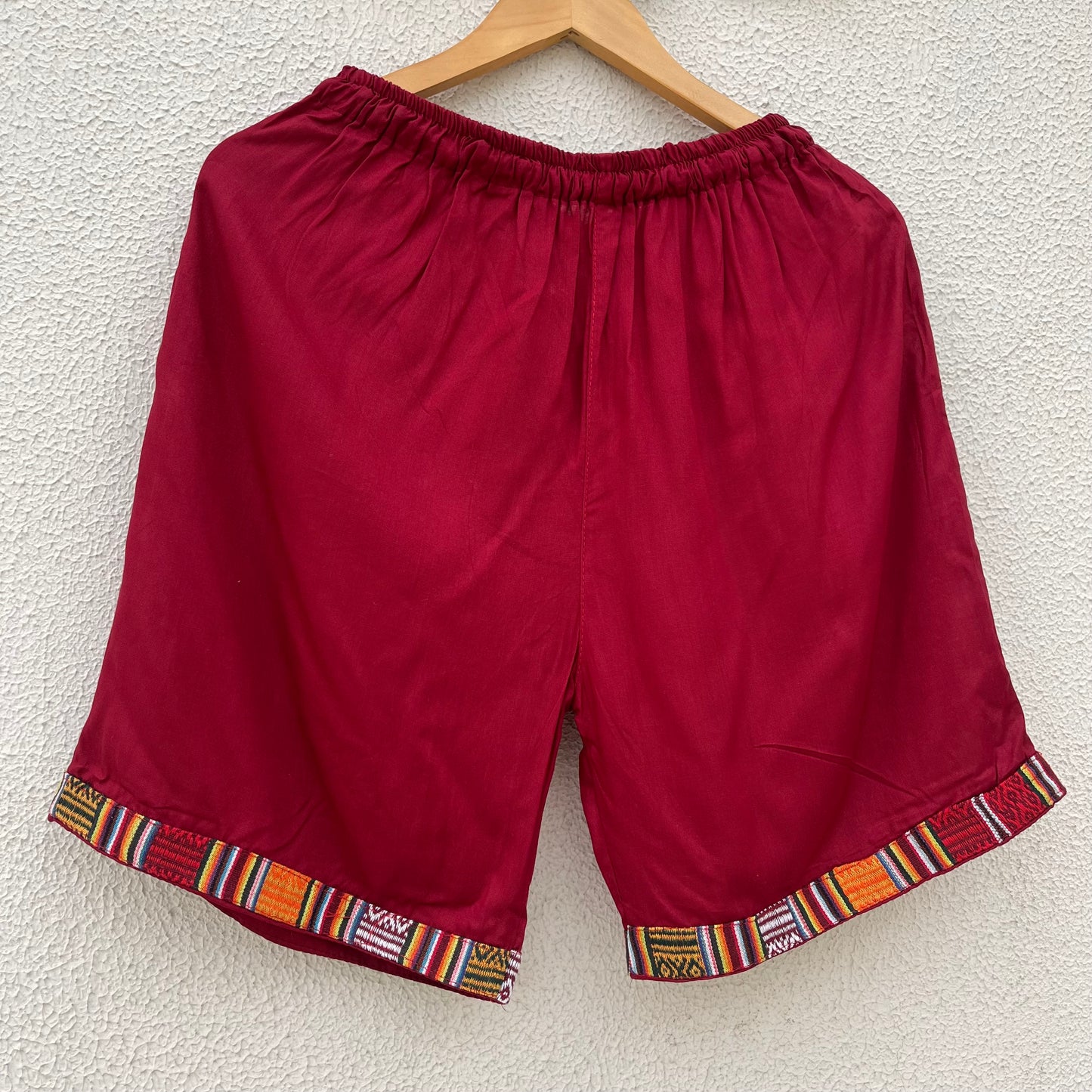 Pahadi Shorts - Maroon