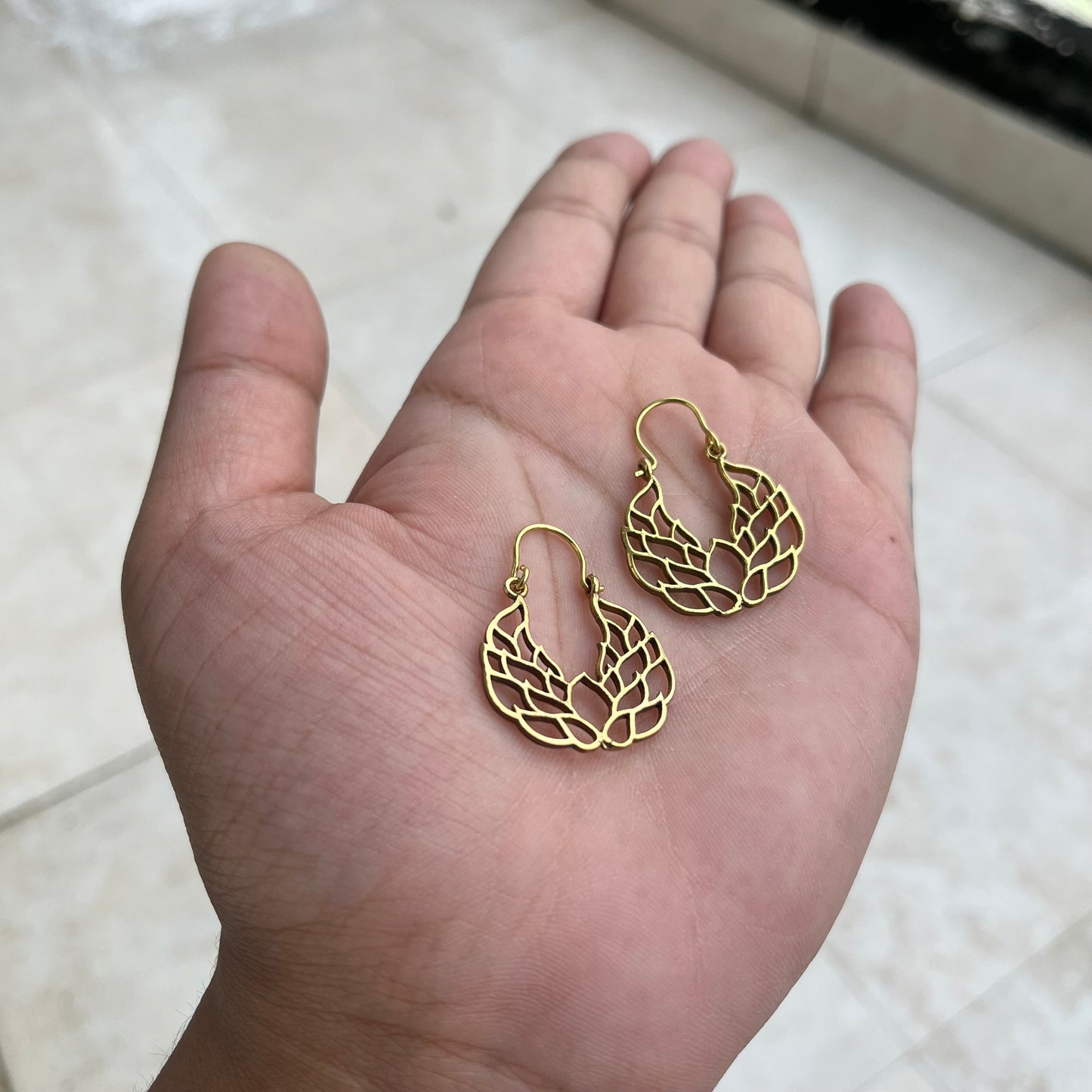Lotus Earrings