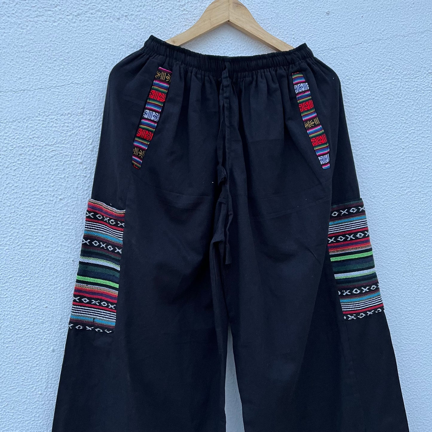 Pahadi Style Pants - Black