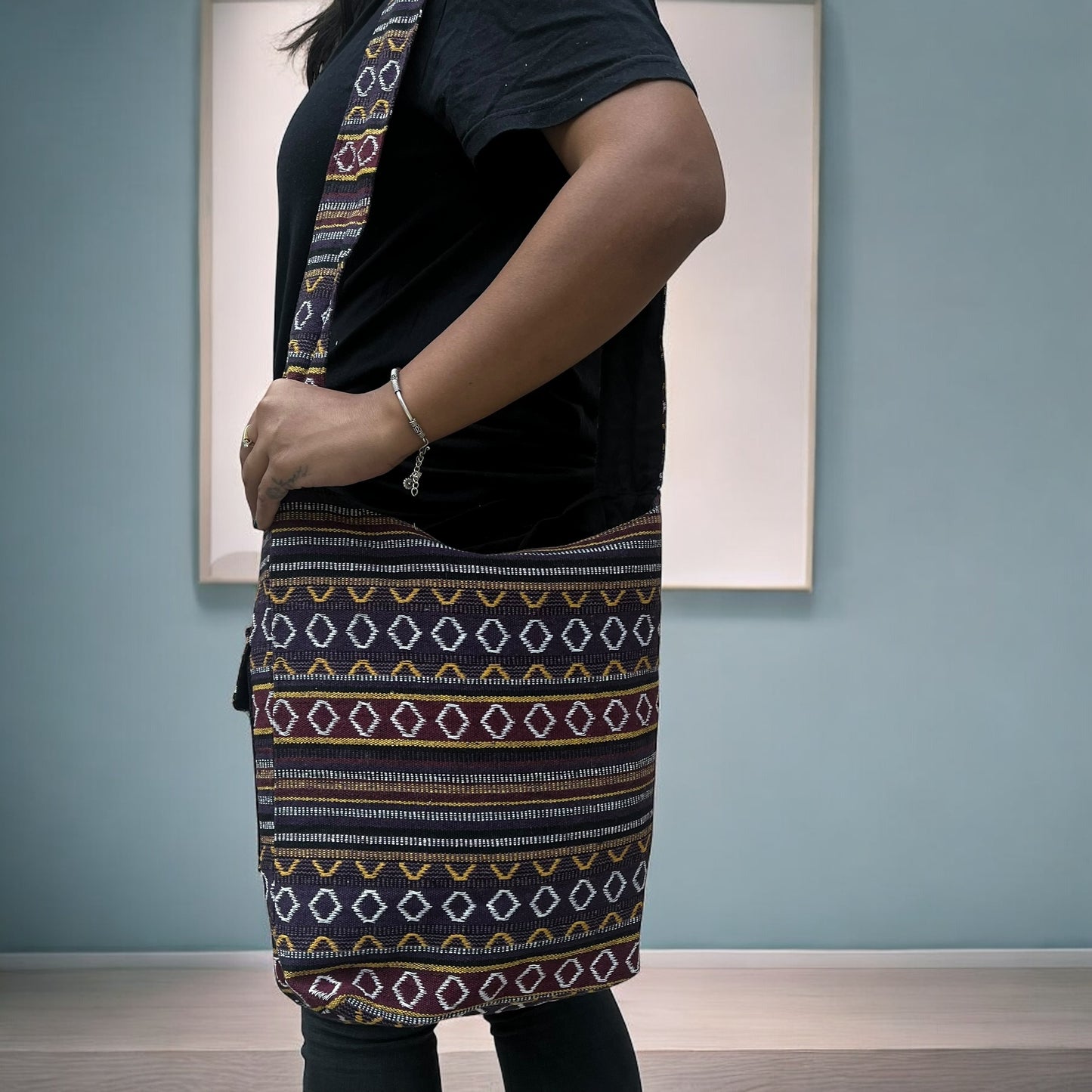 Big Hemp Jhola - Manmoji (Brown)