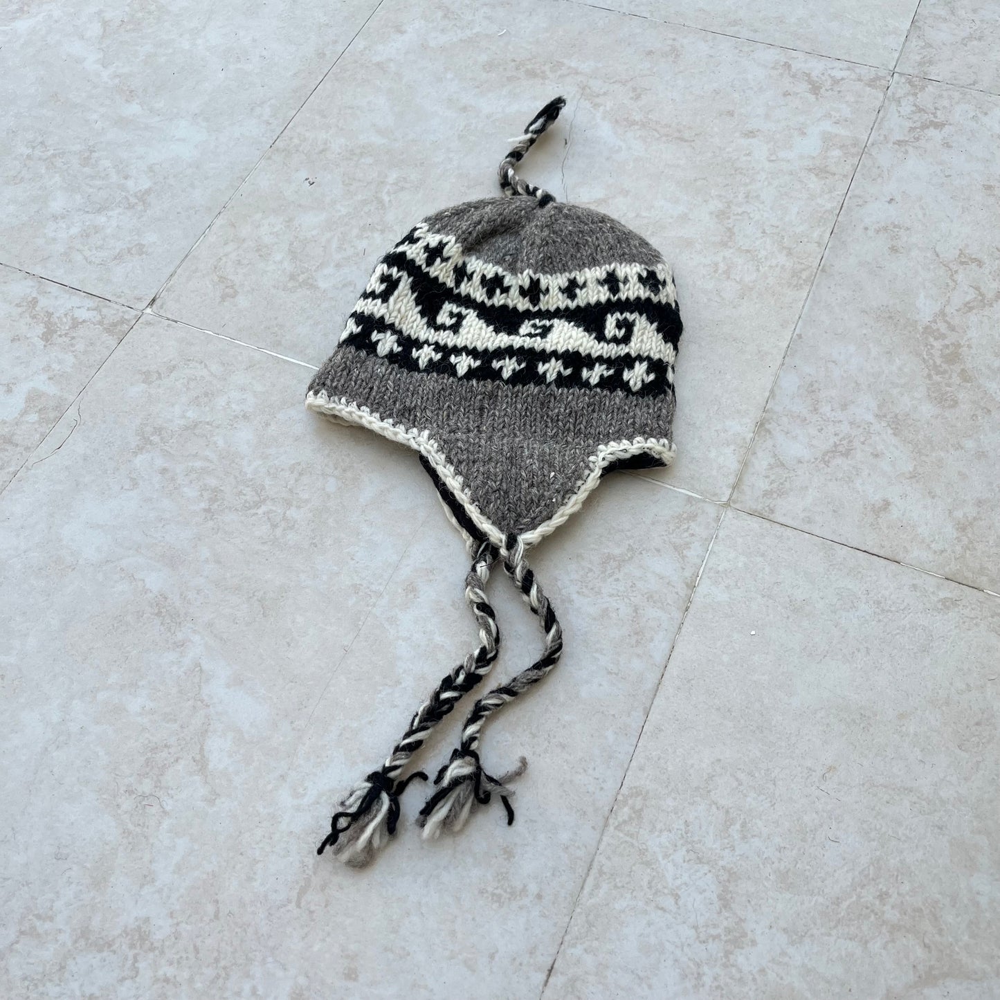 Winter Cap with braids