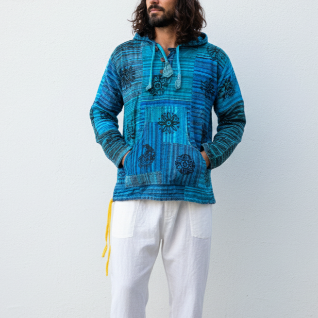 Nomad Hoodie - Sea – The Nomad Vibes
