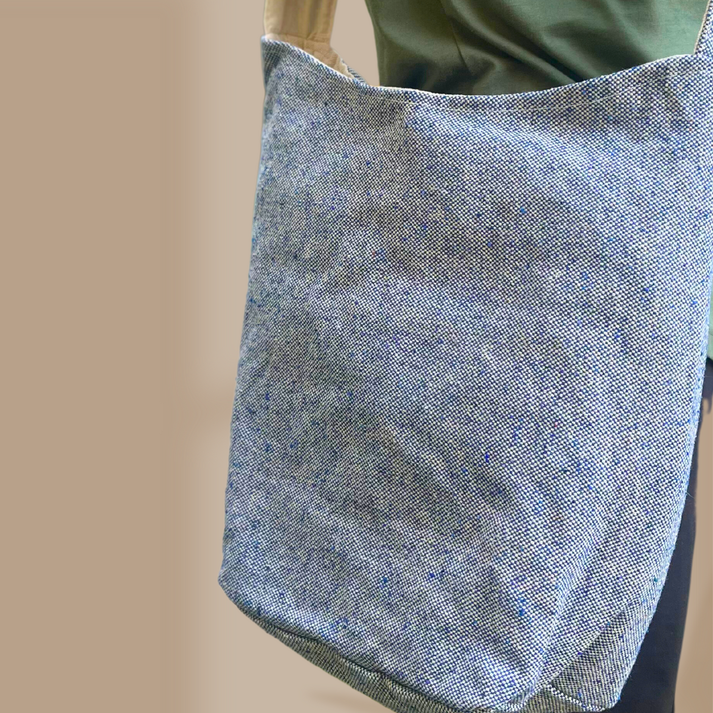 Big Hemp Jhola - Ink Blue