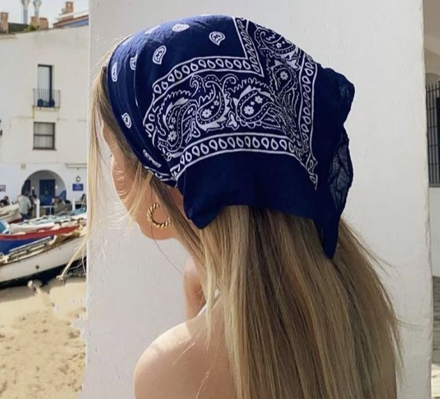 Bandana : Navy Blue