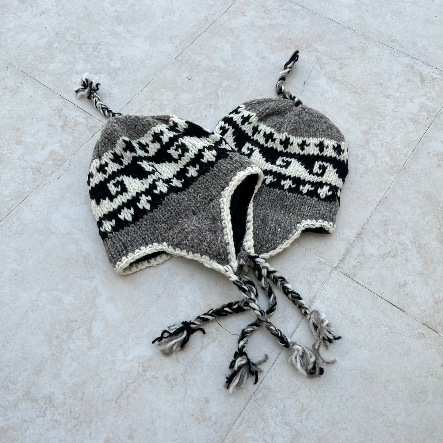 Winter Cap with braids