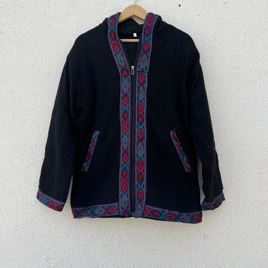 Himachali Jacket - Black