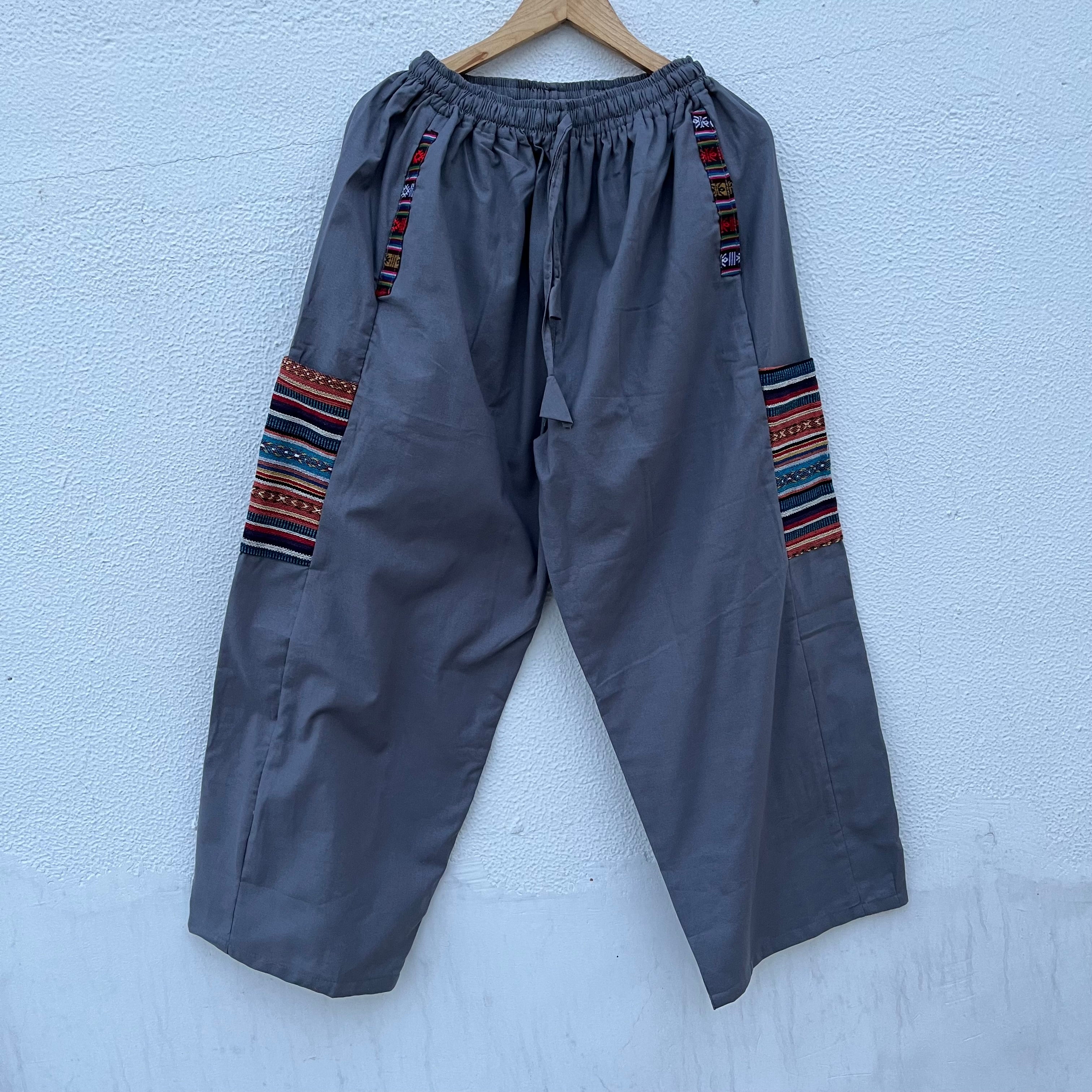 Pahadi Boho Pants - Grey