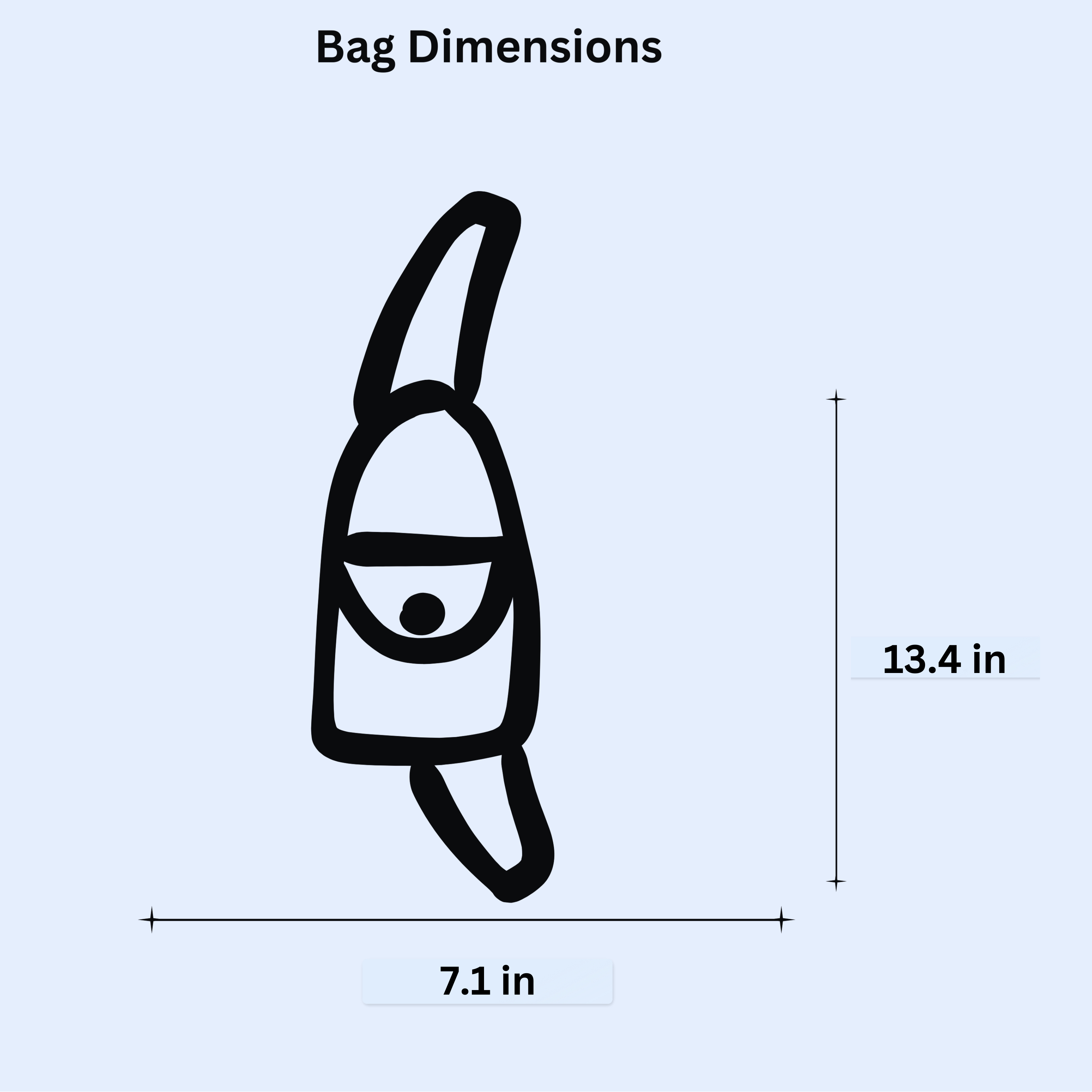 Chest Bag - Hemp Leaf
