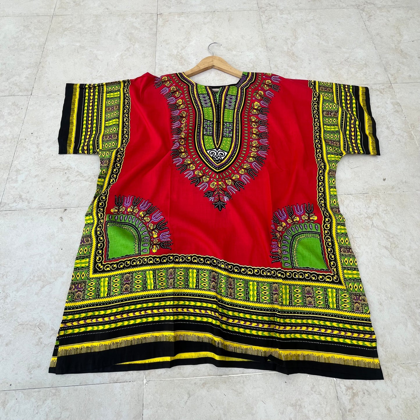 Dashiki Shirt - Red
