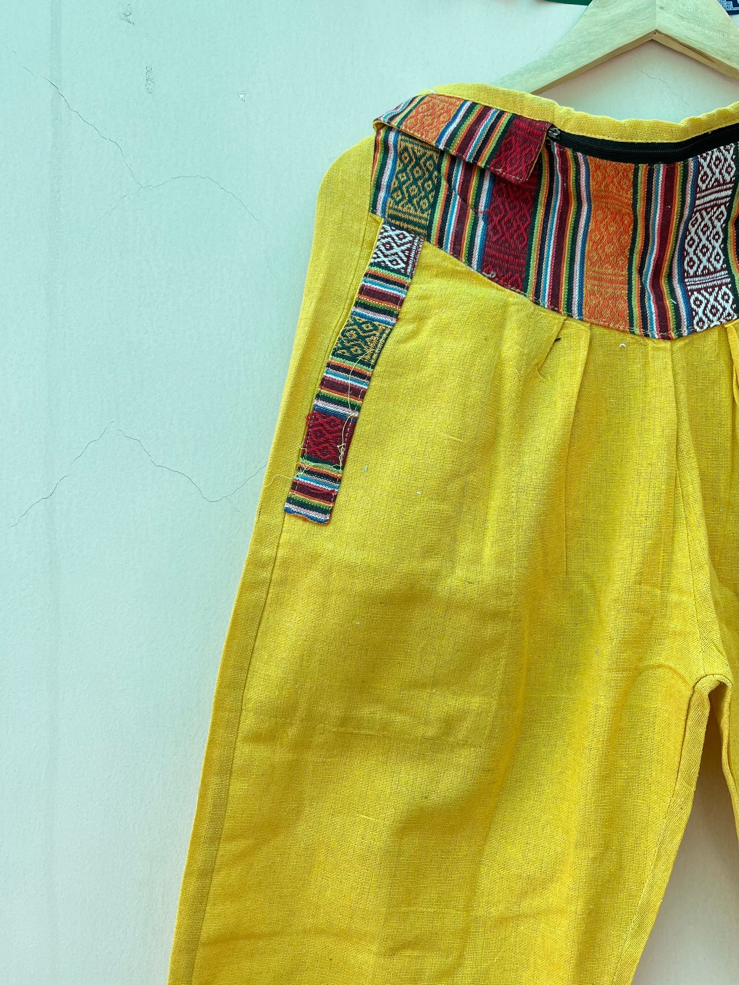 Nepali Pants - Yellow