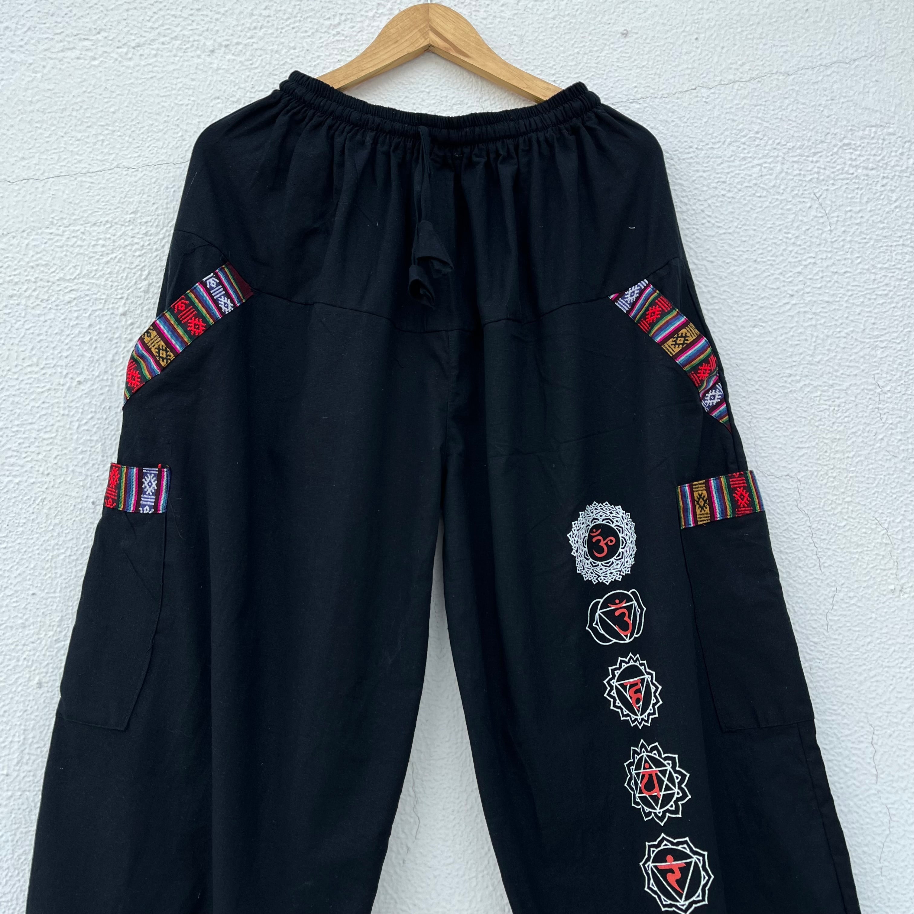 Pahadi Chakra Pants - Black