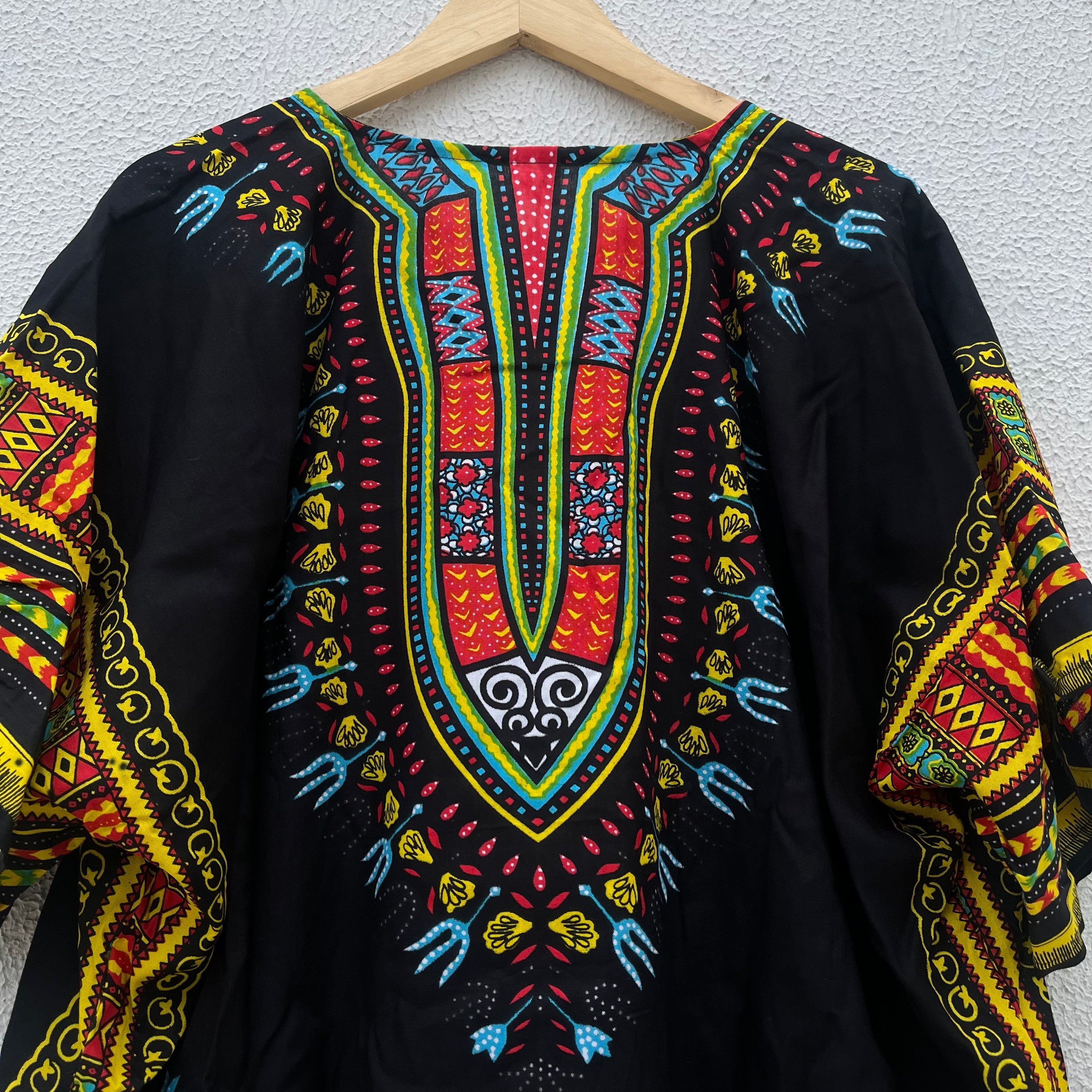 Dashiki Shirt- Black