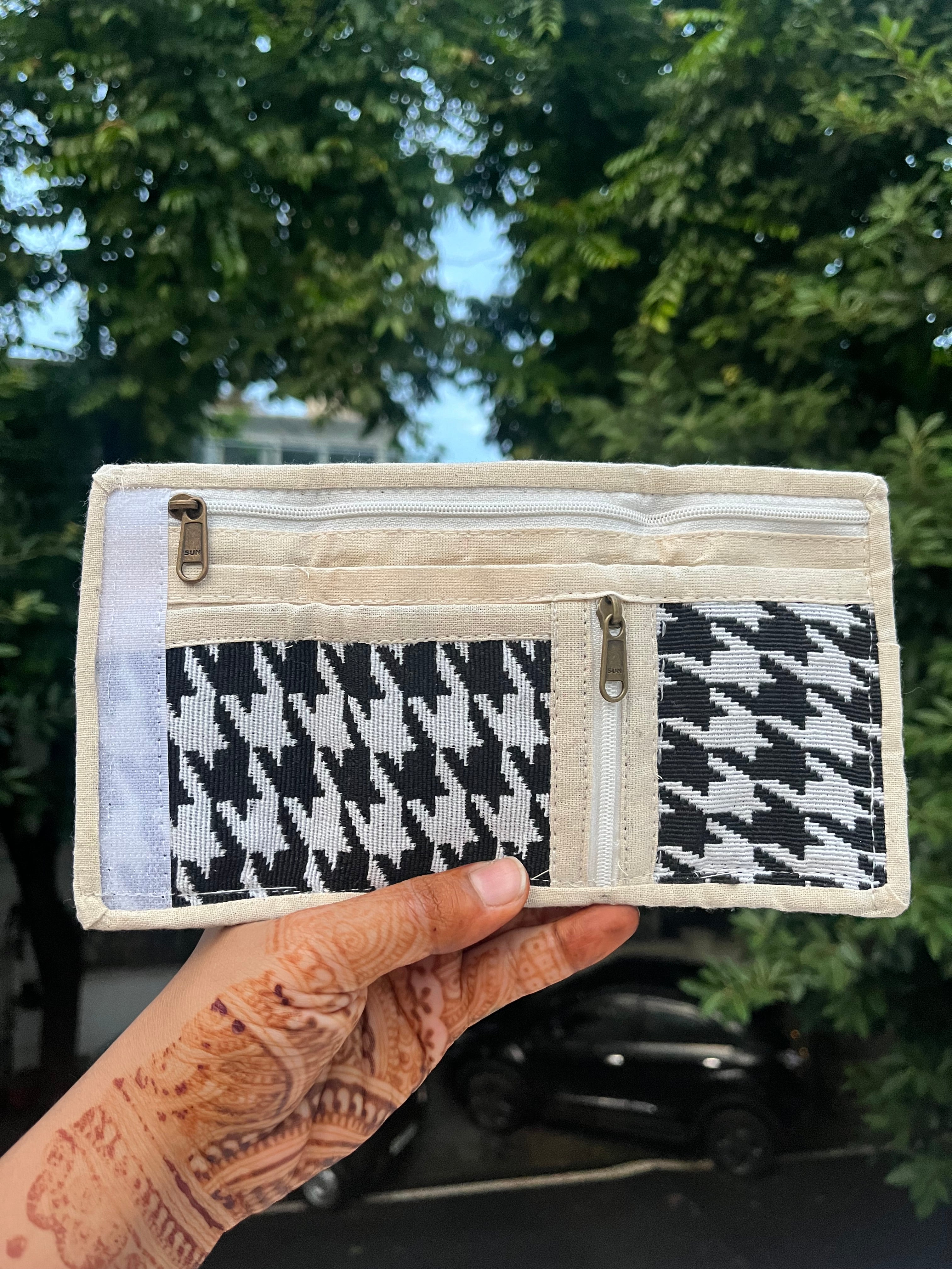Hemp Wallet- Monochrome