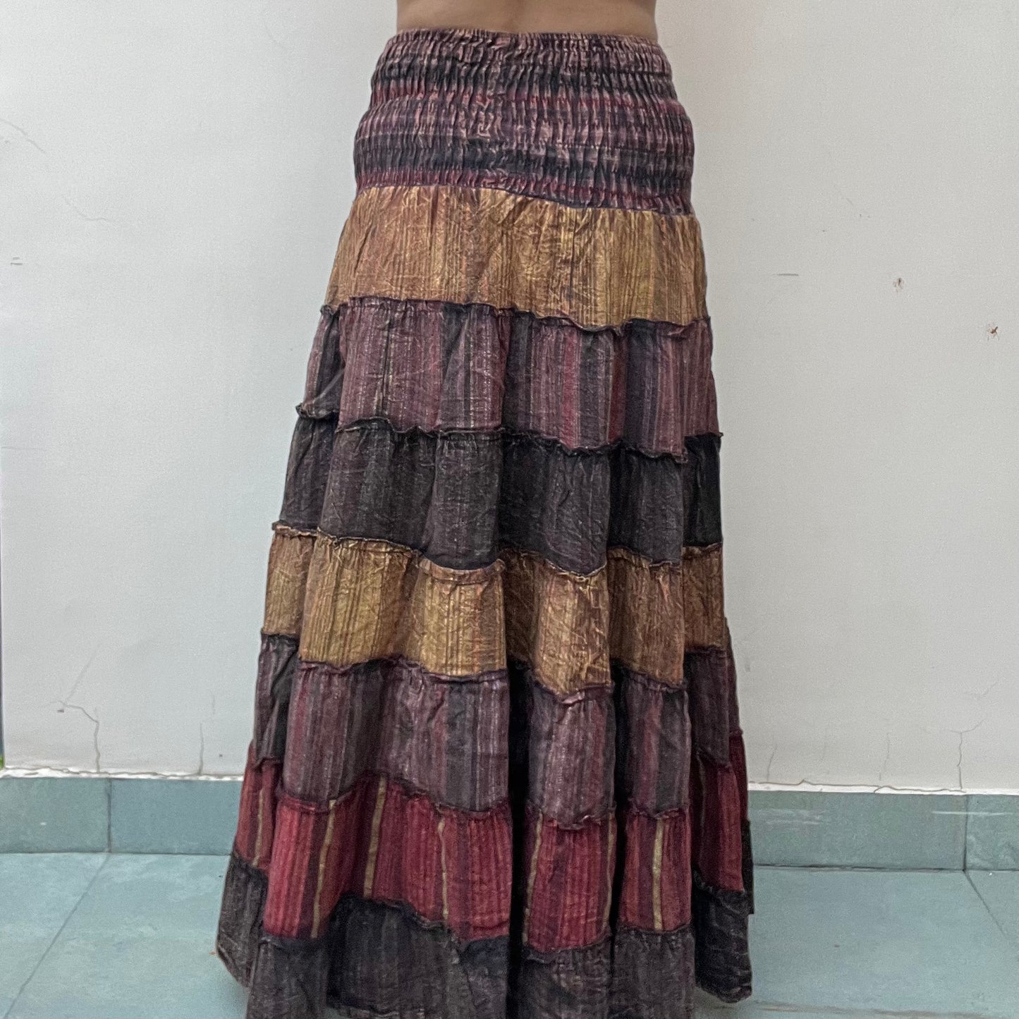 Boho Skirt - Wood