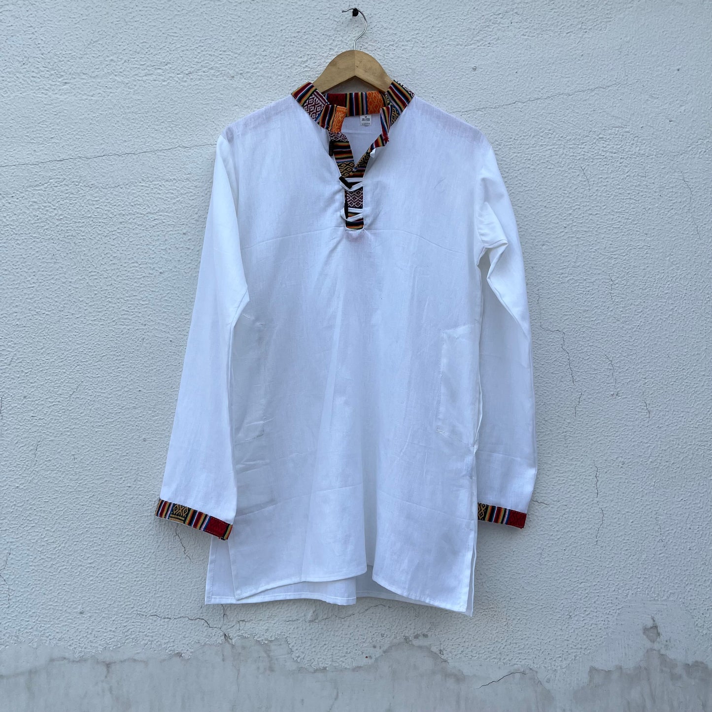 Nepali Kurta - White