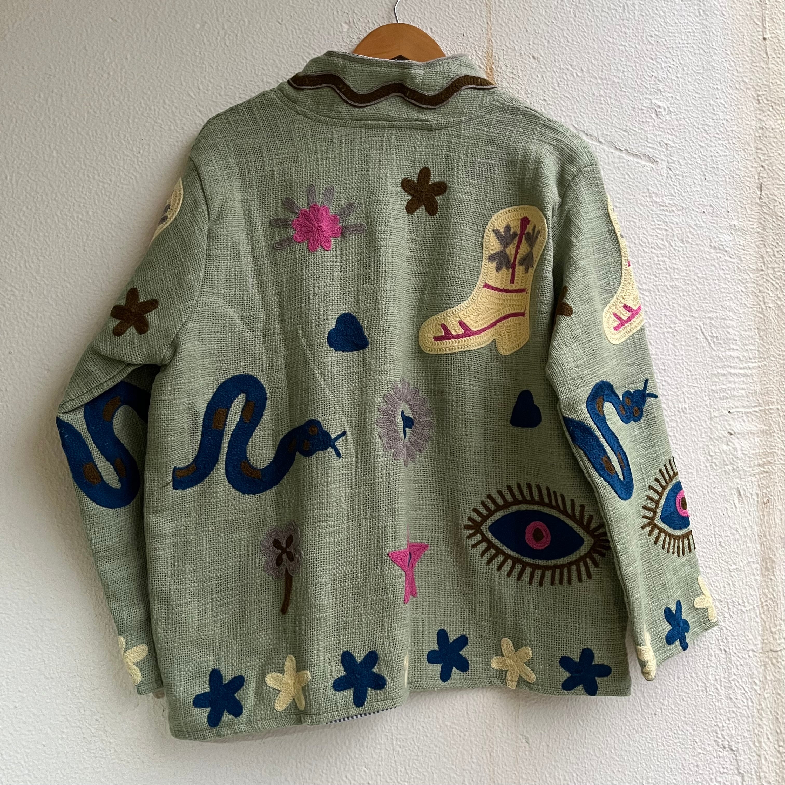 Jaipuri Thread Cotton Jacket