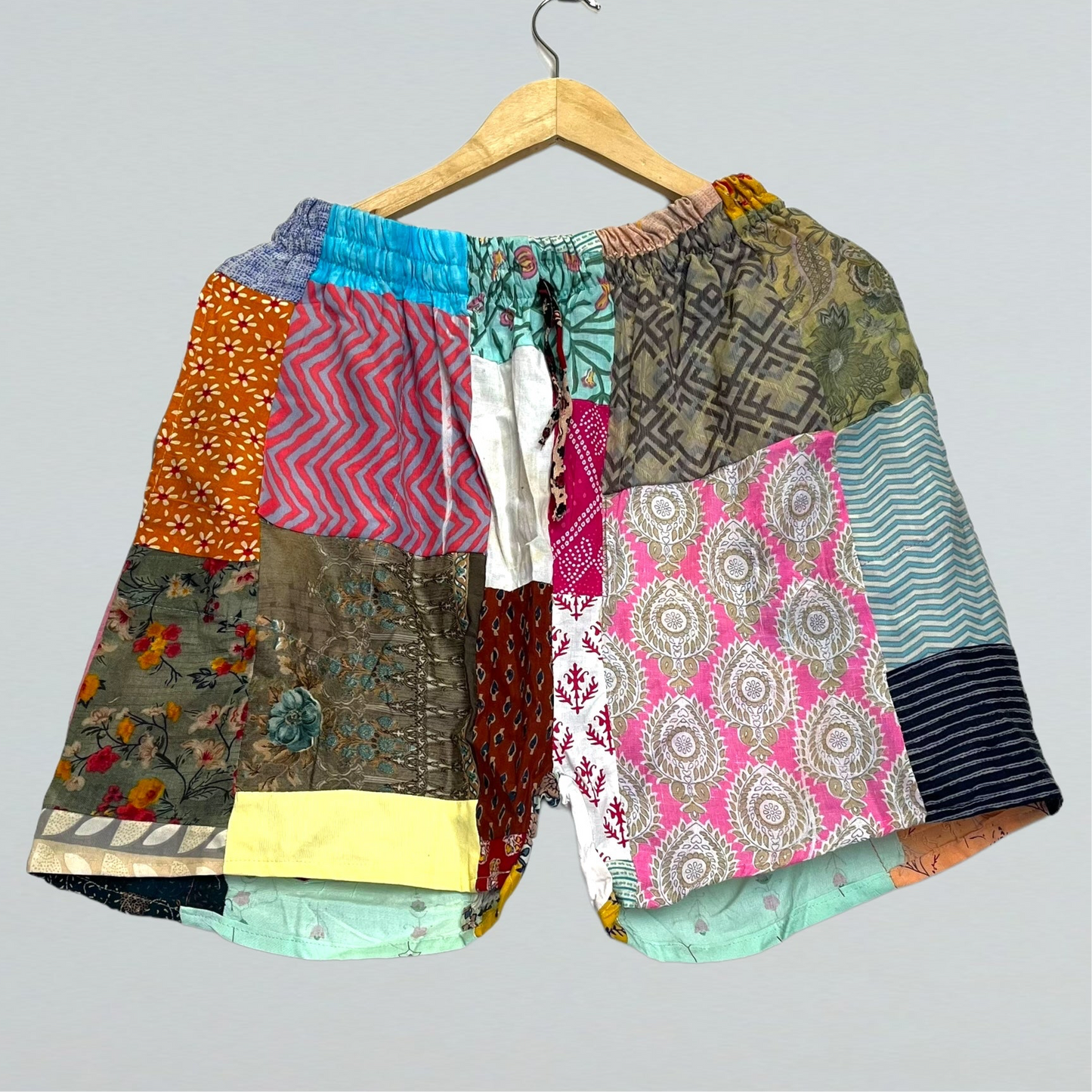 Patchwork Shorts