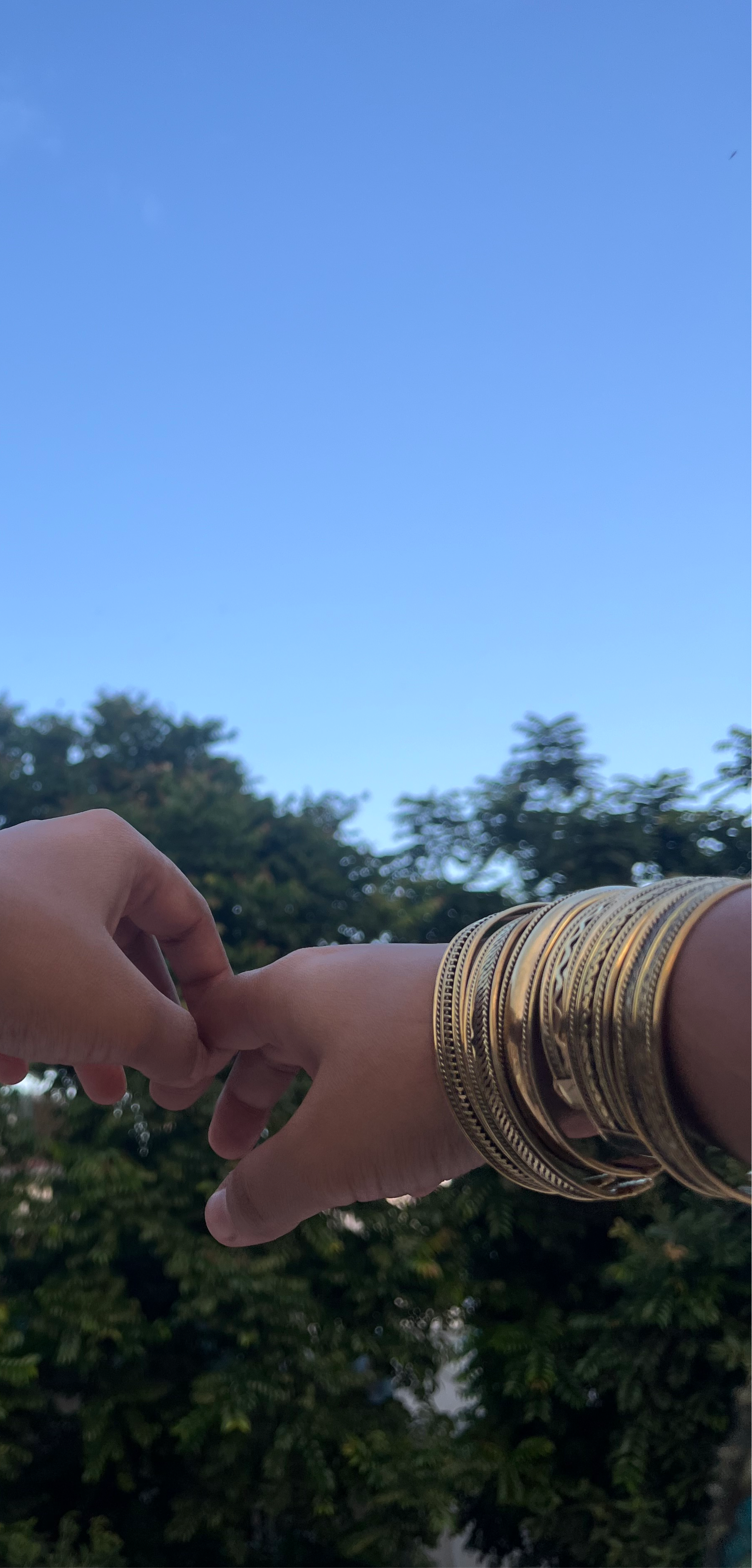 2 Brass Bracelet